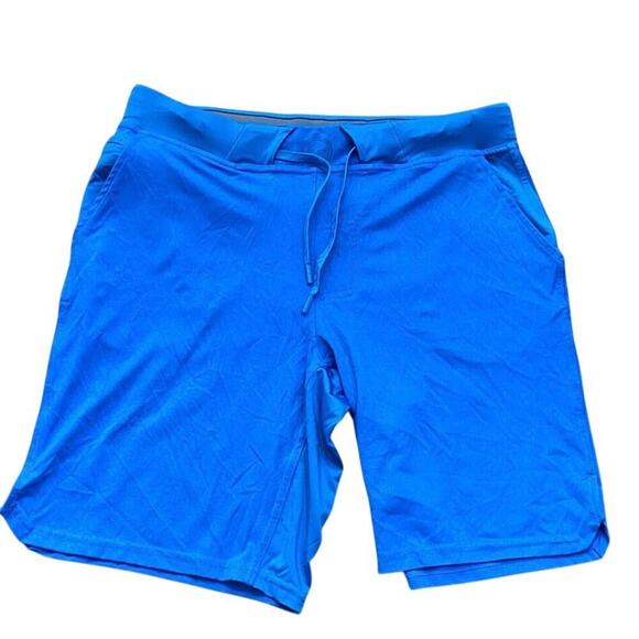 HYLETE Blue Fuse Athletic Gym Shorts Size Medium - Picture 2 of 7
